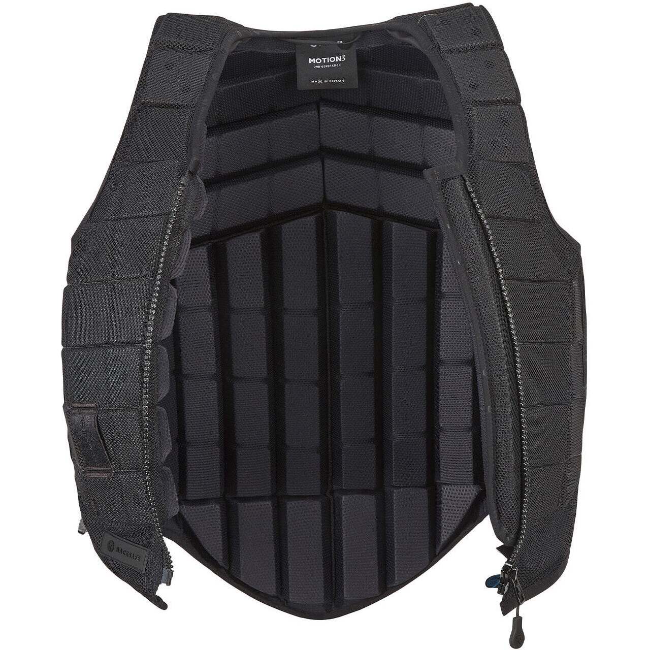 2026 Racesafe Junior Motion 3 Body Protector M3Y - Black